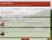 Tablet Screenshot of aardwolfnews.blogspot.com