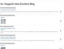 Tablet Screenshot of mostexcellentstudents.blogspot.com