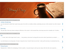 Tablet Screenshot of mommybloggery.blogspot.com