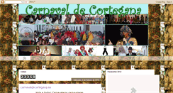 Desktop Screenshot of elcarnavaldecortegana.blogspot.com