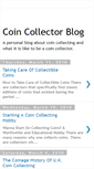 Mobile Screenshot of coincollectorblog.blogspot.com