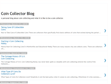 Tablet Screenshot of coincollectorblog.blogspot.com