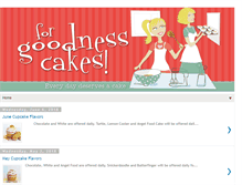 Tablet Screenshot of forgoodnesscakesfortwayne.blogspot.com