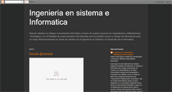 Desktop Screenshot of ingsistemasmerida.blogspot.com