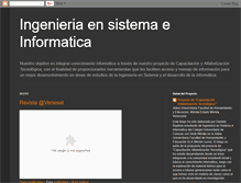 Tablet Screenshot of ingsistemasmerida.blogspot.com