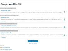 Tablet Screenshot of campervanforhireuk.blogspot.com
