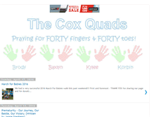 Tablet Screenshot of coxquads.blogspot.com