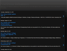 Tablet Screenshot of firstchoicesoftball.blogspot.com