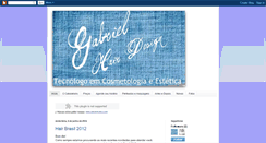 Desktop Screenshot of gabrielhairdesign.blogspot.com