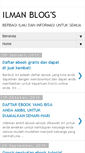Mobile Screenshot of ilmanblogs.blogspot.com