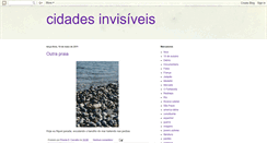 Desktop Screenshot of minhascidadesinvisiveis.blogspot.com