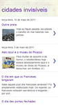 Mobile Screenshot of minhascidadesinvisiveis.blogspot.com