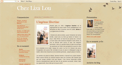 Desktop Screenshot of chezlizalou.blogspot.com