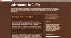 Desktop Screenshot of adventures-in-coffee.blogspot.com