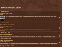 Tablet Screenshot of adventures-in-coffee.blogspot.com