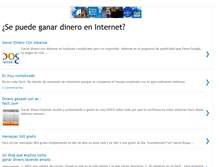 Tablet Screenshot of ganamosdinero.blogspot.com