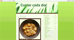 Desktop Screenshot of cuinarcadadia.blogspot.com