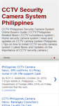 Mobile Screenshot of cctvsecuritycamerasystemphilippines.blogspot.com