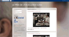 Desktop Screenshot of leprixdelexcellence.blogspot.com