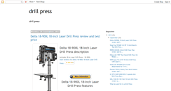 Desktop Screenshot of best-drillpress-review.blogspot.com