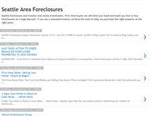 Tablet Screenshot of kingcountyforclosure.blogspot.com