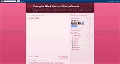 Desktop Screenshot of howtocareforblackhair.blogspot.com