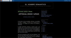 Desktop Screenshot of elhombreromantico.blogspot.com