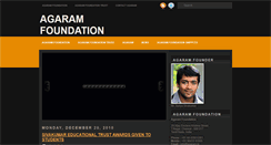 Desktop Screenshot of give-hands-to-agaram-foundation.blogspot.com
