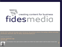 Tablet Screenshot of fides-media.blogspot.com