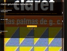 Tablet Screenshot of claret-goluminoso-tamaraceite.blogspot.com