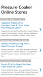 Mobile Screenshot of buyingpressurecookershopping.blogspot.com