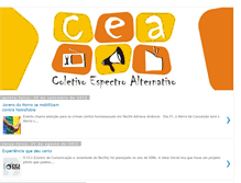 Tablet Screenshot of espectroalternativo.blogspot.com