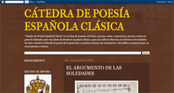 Desktop Screenshot of catedraespanolaclasica.blogspot.com