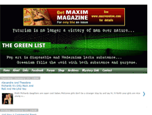 Tablet Screenshot of greenlisted.blogspot.com