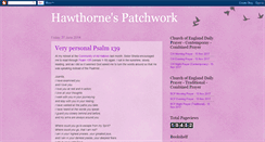 Desktop Screenshot of hawthornespatchwork.blogspot.com