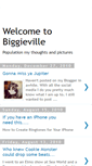 Mobile Screenshot of biggieville.blogspot.com