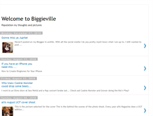 Tablet Screenshot of biggieville.blogspot.com