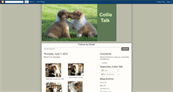 Desktop Screenshot of collietalk.blogspot.com