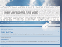 Tablet Screenshot of 3verythingawesome.blogspot.com