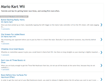 Tablet Screenshot of mario-kart-wii-tips.blogspot.com