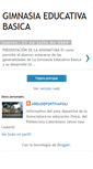 Mobile Screenshot of gimnasiaeducaticabasica.blogspot.com