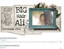 Tablet Screenshot of bighairali.blogspot.com