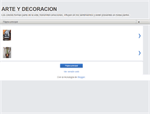 Tablet Screenshot of ambientes-modernos.blogspot.com