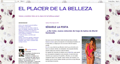 Desktop Screenshot of elplacerdelabelleza.blogspot.com
