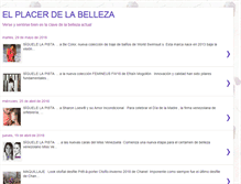 Tablet Screenshot of elplacerdelabelleza.blogspot.com