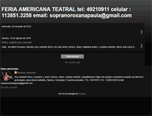 Tablet Screenshot of feriamericanateatral.blogspot.com