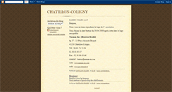 Desktop Screenshot of chatillon-coligny.blogspot.com