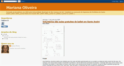 Desktop Screenshot of cursodamariana.blogspot.com