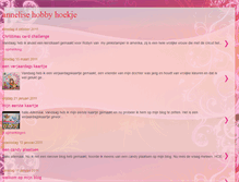 Tablet Screenshot of annelisehobbyhoekje.blogspot.com