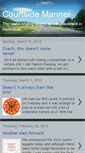 Mobile Screenshot of courtsidemanner.blogspot.com